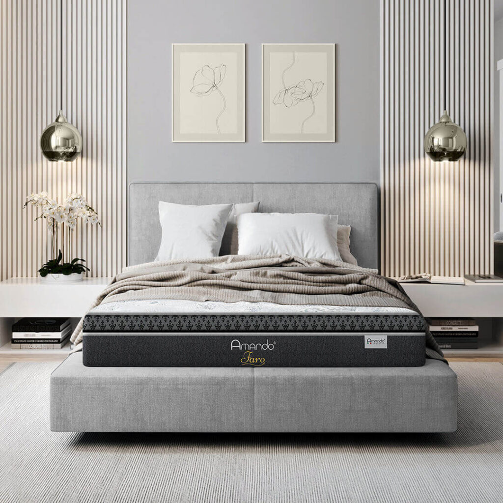 Đánh giá chi tiết từ A - Z nệm foam Amando 2 giới thiệu thương hiệu nệm Amando