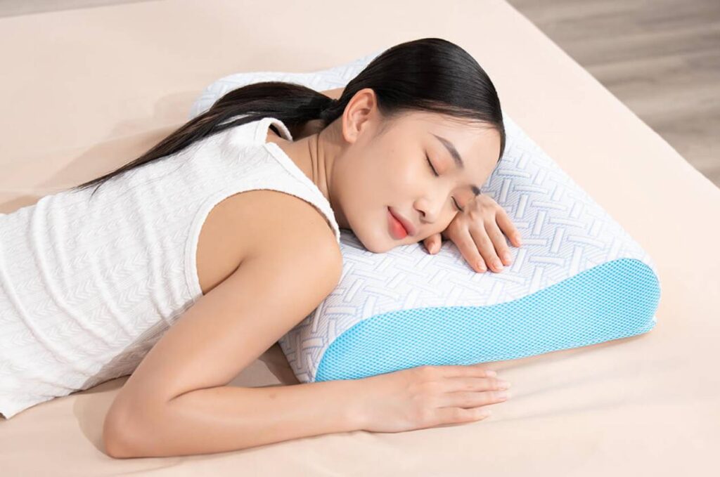 Đánh giá chi tiết từ A-Z gối foam điều hòa Comfy Airflow Max 6 Gối foam công thái học Comfy Nami