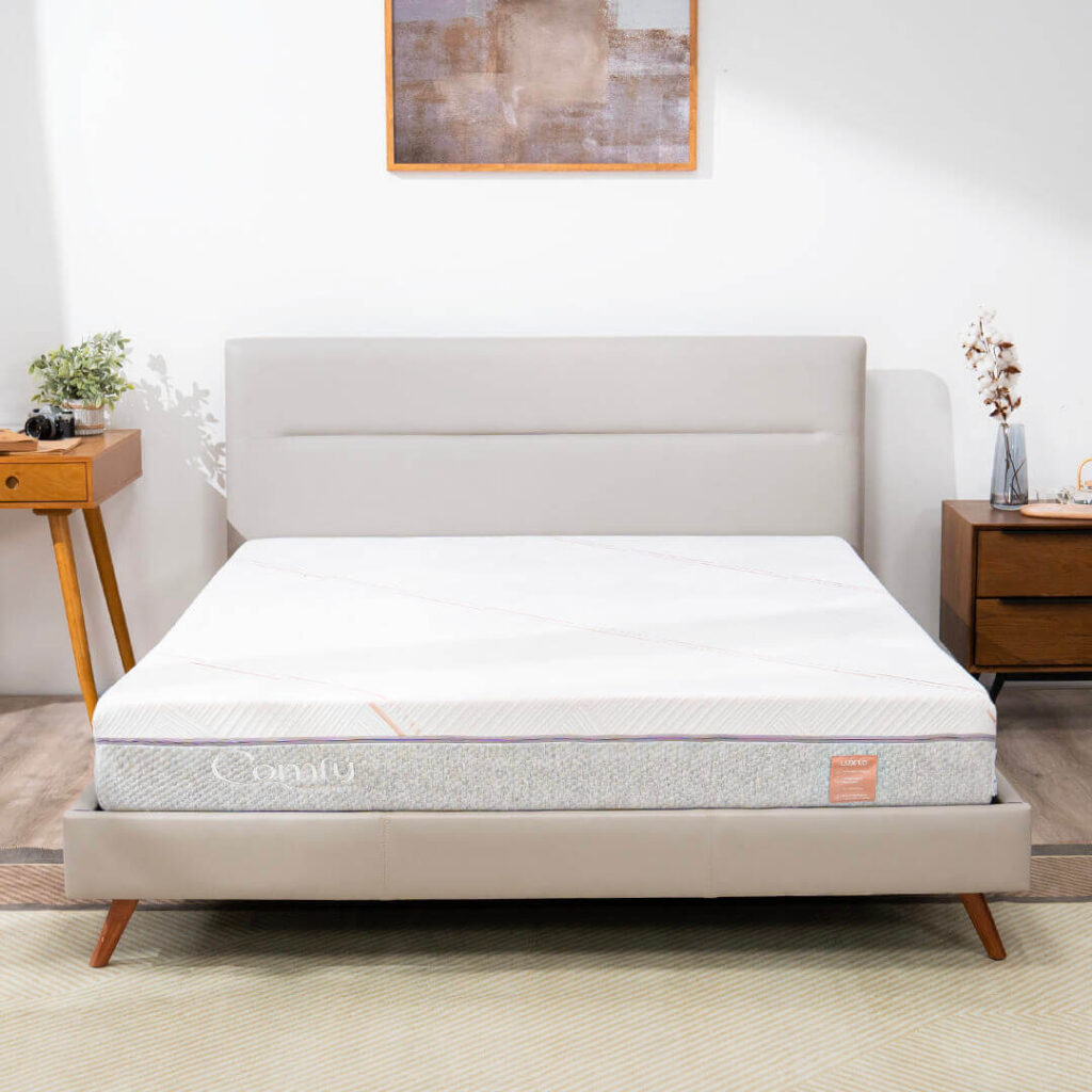 Review nệm foam cao cấp kháng khuẩn kép Comfy Lux 1.0 2 mua nệm foam comfy lux 1.0