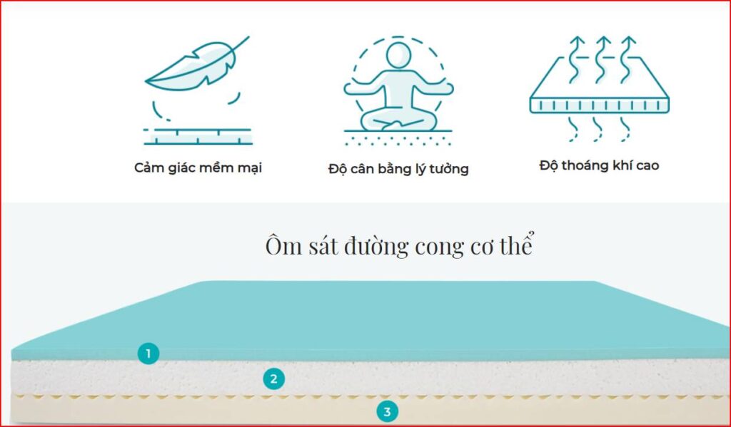 Nệm foam Nhật - Sức hút từ thương hiệu và chất lượng vượt trội 3 Nệm foam Nhật bản có tốt không