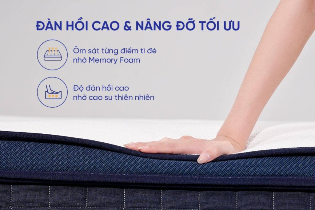 Nệm cho người đau hông - Chọn sao cho chuẩn? 8 nệm cho người đau hông amando innovation