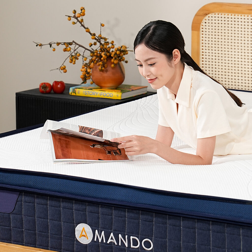 Tư vấn chọn nệm cho người đau vai gáy chất lượng, bảo vệ sức khoẻ 8 nệm cho người đau vai gáy Amando Innovation