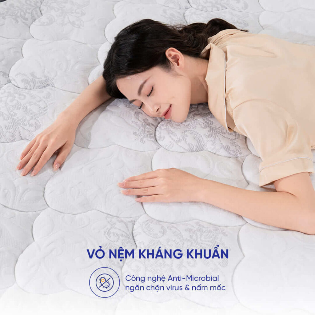 Bí quyết chọn nệm cho người dễ bị dị ứng và top 5 loại nệm nên lựa chọn 8 nệm cho người dễ bị dị ứng Amando Elite Original