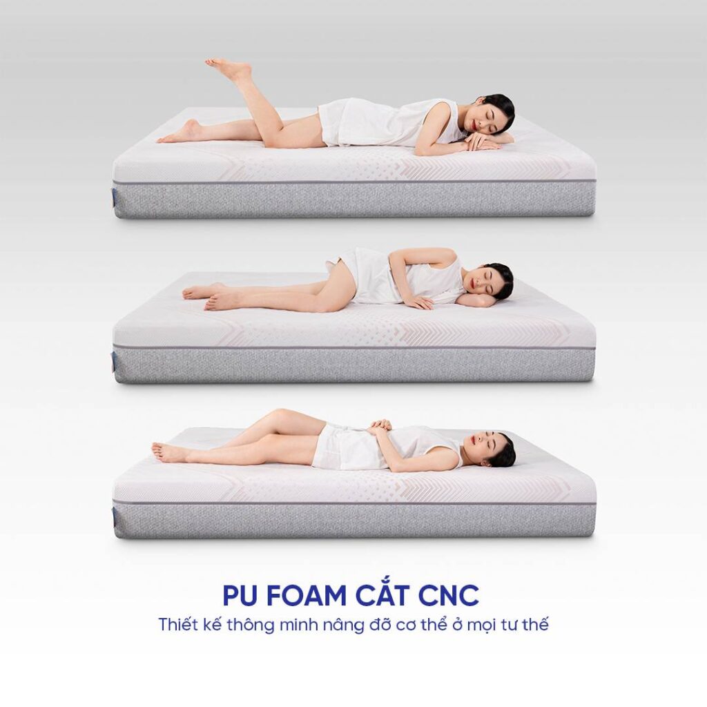 Chọn mua nệm cho nhà mới - Kinh nghiệm hữu ích không phải ai cũng biết 7 Nệm cho nhà mới Comfy Lux 3.0