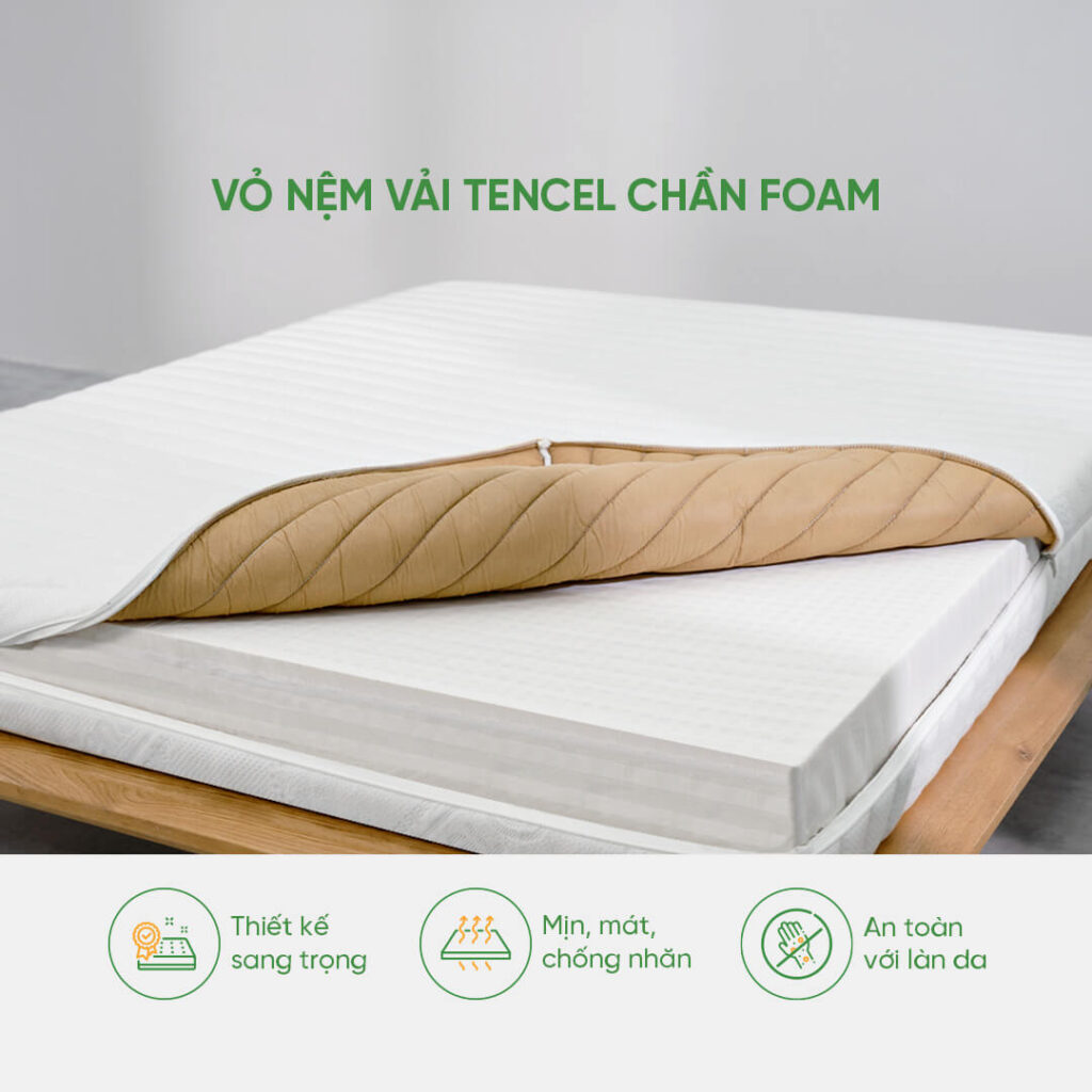 Hướng dẫn chọn nệm cho vợ chồng mới cưới 6 nệm cho vợ chồng mới cưới Gummi Legend
