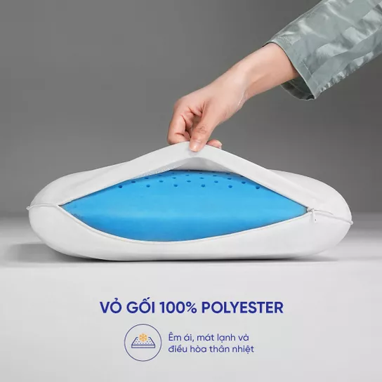 Gối foam Comfy Airflow Max 18 Khả năng thoáng khí tốt