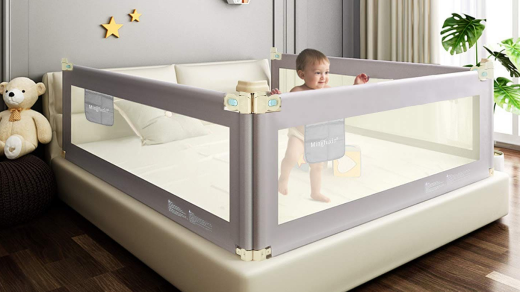 Hướng dẫn chi tiết cách lắp thanh chắn giường cho bé