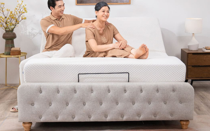 Top 8 giường điều khiển thông minh tốt nhất hiện nay 4 Giường điều khiển thông minh Sleeptek 2.0