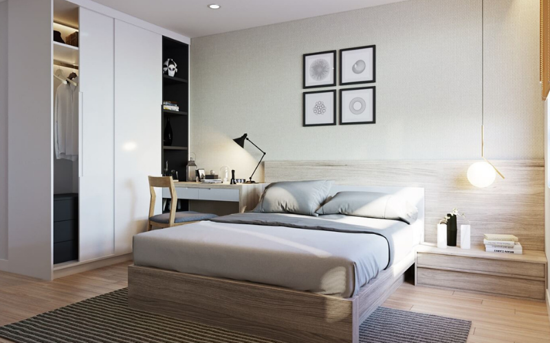 Giường gỗ 1m8x2m giá bao nhiêu? Top 5 mẫu giường đẹp 2 Giường gỗ 1m8x2m giá bao nhiêu?