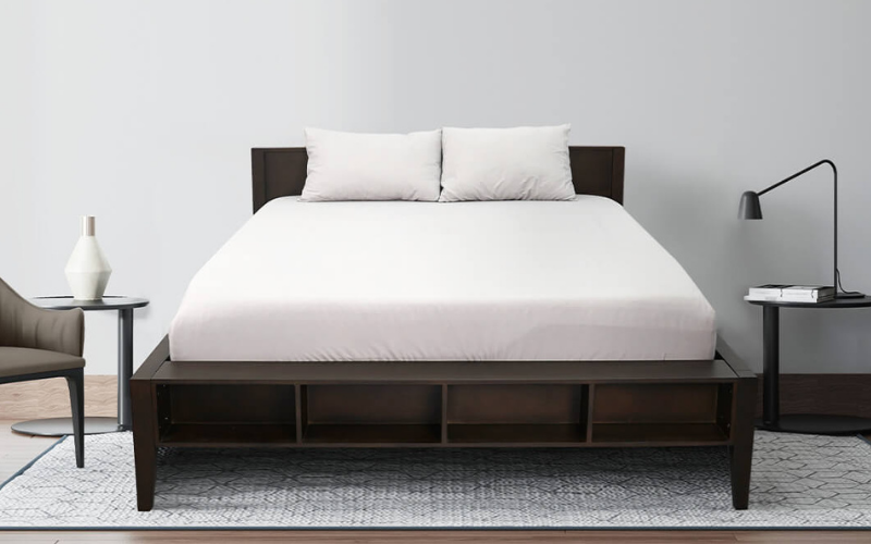Giường gỗ 1m8x2m giá bao nhiêu? Top 5 mẫu giường đẹp 6 Giường gỗ Amando Demeter