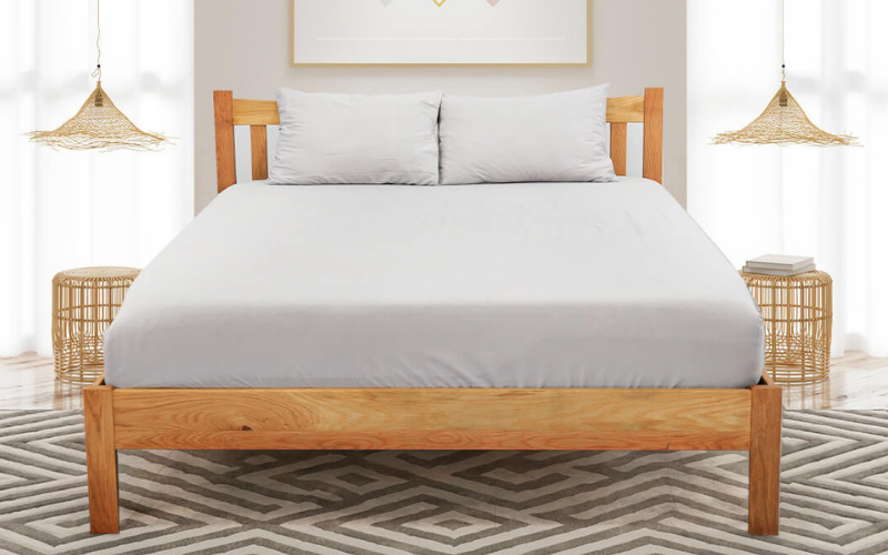 Giường gỗ 1m8x2m giá bao nhiêu? Top 5 mẫu giường đẹp 7 Giường gỗ Amando Apollo