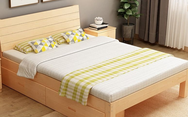 Giường gỗ 2mx2m2 giá bao nhiêu? Top 3 mẫu giường gỗ 2mx2m2 đẹp 5 Giường gỗ thông giá bao nhiêu?