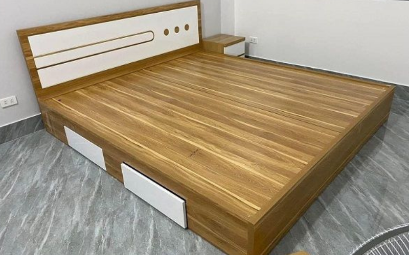 Giường gỗ gì tốt cho sức khỏe và cải thiện giấc ngủ? 12 Giường ngủ gỗ HDF