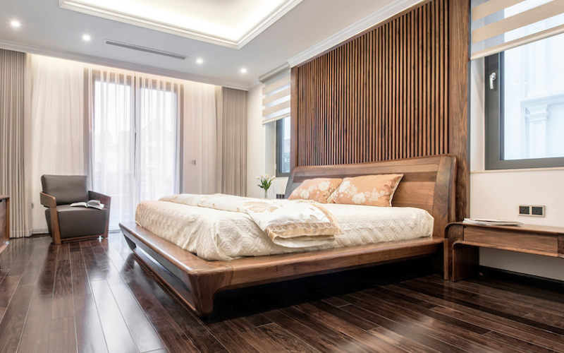 Giường gỗ gì tốt cho sức khỏe và cải thiện giấc ngủ? 5 Giường ngủ gỗ Óc chó