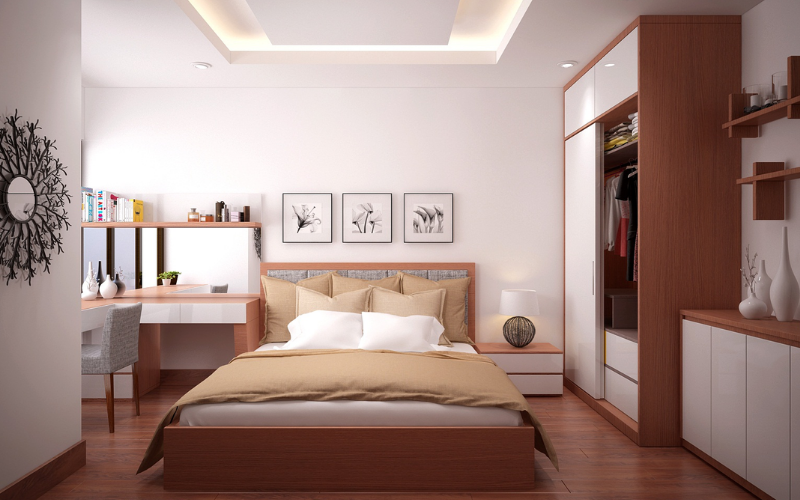 Giường gỗ nào tốt? Top 11 loại giường gỗ tốt nhất hiện nay 5 Giường gỗ gội