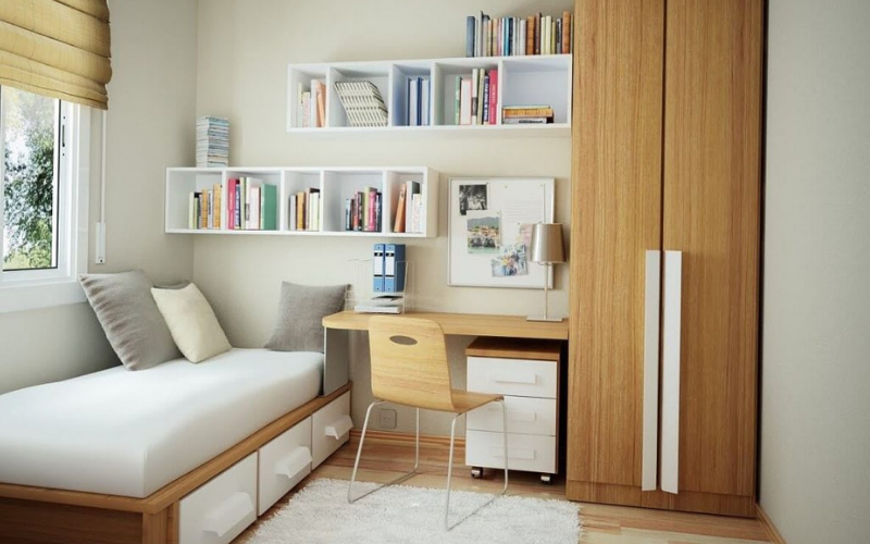 Kích thước giường đơn là bao nhiêu? Kinh nghiệm lựa chọn giường 3 Các loại giường đơn có kích thước quá nhỏ sẽ gây cảm giác chật chội