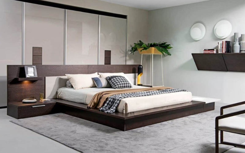 Top 3 mẫu giường bệt kiểu Nhật được ưa chuộng hiện nay 13 Giường bệt có ngăn kéo (Mẫu 03)