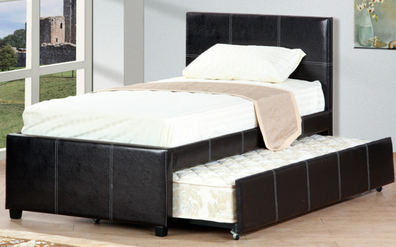 20+ mẫu giường bọc da đẹp, sang trọng nhất hiện nay 23 Giường da phong cách tân cổ điển (Mẫu 05)
