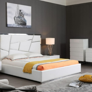 20+ Mẫu giường ngủ bọc da đẹp, sang trọng nhất hiện nay