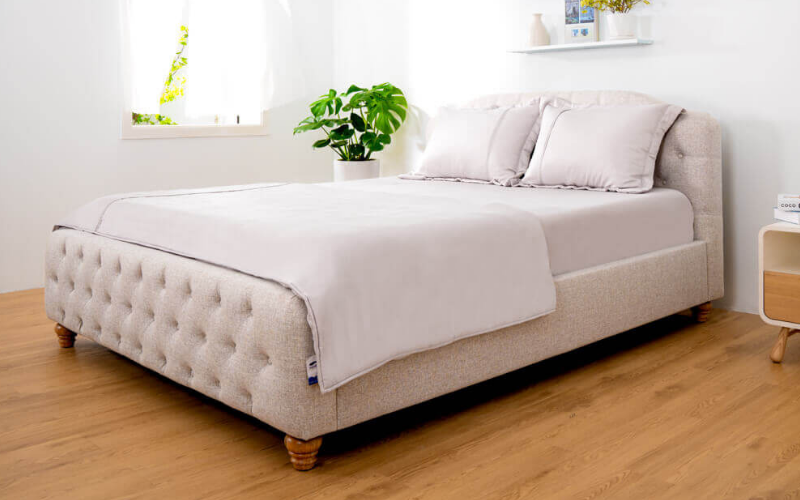 5+ mẫu giường bọc nỉ đẹp và sang trọng không nên bỏ qua 2 Mẫu giường ngủ bọc nỉ đẹp ngày càng được ưa chuộng
