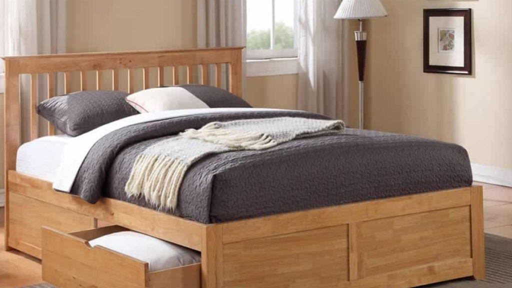 30+ Mẫu giường ngủ có ngăn kéo đẹp được nhiều gia đình Việt lựa chọn