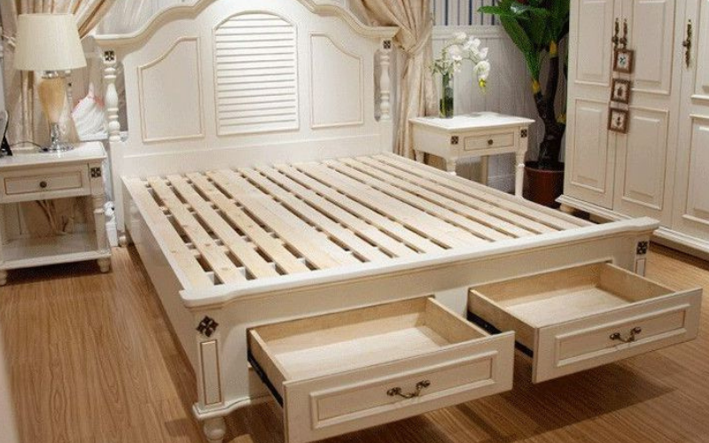 30+ Mẫu giường có ngăn kéo đẹp được nhiều người lựa chọn 12 Mẫu giường ngủ có ngăn kéo số 7