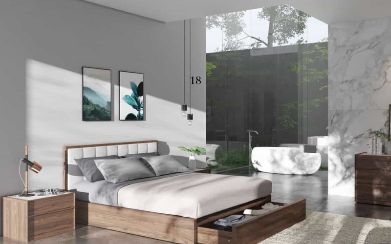 30+ Mẫu giường có ngăn kéo đẹp được nhiều người lựa chọn 19 Mẫu giường ngủ có ngăn kéo số 14
