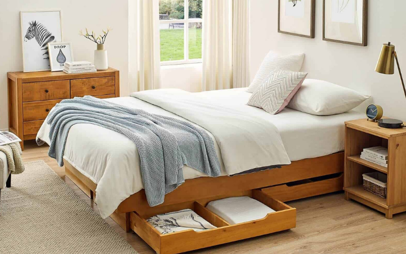 30+ Mẫu giường có ngăn kéo đẹp được nhiều người lựa chọn 23 Mẫu giường ngủ có ngăn kéo số 18