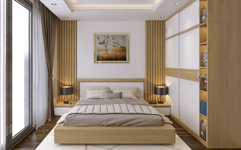 20+ mẫu giường cưới đẹp cô dâu chú rể không thể bỏ qua 2 Chọn giường cưới có kích thước phù hợp với diện tích phòng ngủ
