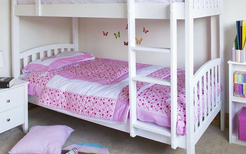 20+ Mẫu giường ngủ 1 người nằm đẹp và sang trọng 17 Mẫu giường tầng đẹp (Mẫu 01)