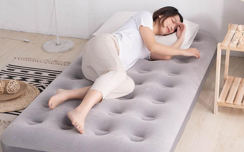 20+ Mẫu giường ngủ 1 người nằm đẹp và sang trọng 20 Mẫu giường hơi (Mẫu 01)